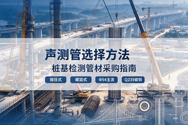 石渠声测管选型标准