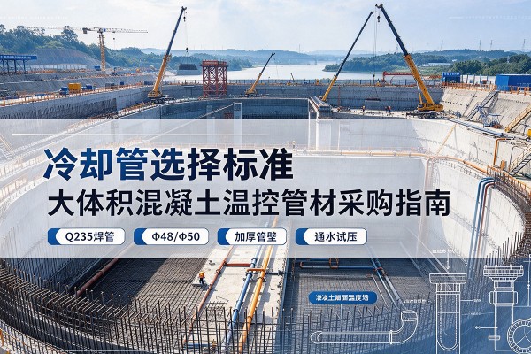 石渠冷却管选择标准