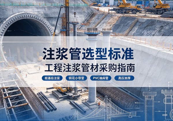 石渠注浆管选型标准